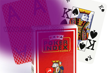  Modiano Poker Index carte segnate luminosi